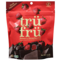 Tru Fru Nature's Strawberries, Dark Chocolate