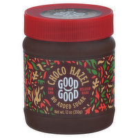 Good Good Spread, No Added Sugar, Choco Hazel - 12 Ounce 