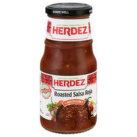 Herdez Salsa Roja, Roasted, Medium - 15.7 Ounce 