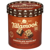 Tillamook Ice Cream, Chocolate Hazelnut - 1.5 Quart 