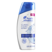 Head & Shoulders Shampoo, Dandruff, Classic Clean - 3 Ounce