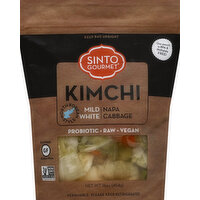 Sinto Gourmet Kimchi, Napa Cabbage, Mild White - 16 Ounce 