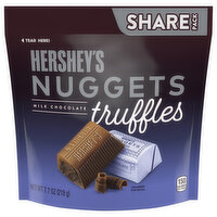 Hershey's Truffles, Milk Chocolate, Nuggets, Share Pack - 7.7 Ounce 