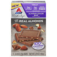 Atkins Bar, Almond Craze - 5 Each 