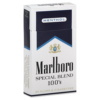 Marlboro Cigarettes, Special Blend, Menthol, 100's, Flip-Top Box - 20 Each 