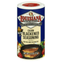 Louisiana Fish Fry Products Blackened Seasoning, Cajun