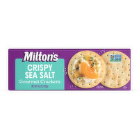 Milton's Gourmet Crackers, Crispy Sea Salt