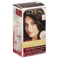 Excellence Permanent Haircolor, Dark Brown 4 - 1 Each 