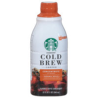 Starbucks Coffee Concentrate, Medium Roast, Cold Brew, Caramel Dolce - 32 Fluid ounce