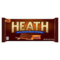 Heath Toffee Bar, English, Milk Chocolate, XL - 4 Ounce
