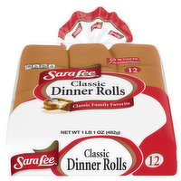 Sara Lee Dinner Rolls, Classic - 12 Each 