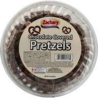 Zachary Pretzels, Chocolate Covered - 14 Ounce 