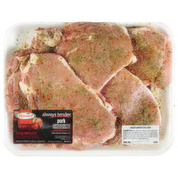 Fresh Hatch Seasoned Pork Loin Chop - 1.46 Pound 