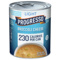 Progresso Soup, Broccoli Cheese, Light - 18 Ounce 