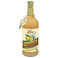 Tres Agaves Margarita Mix, Organic, Real Lime - 33.8 Fluid ounce 