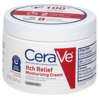 CeraVe Moisturizing Cream, Itch Relief