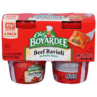 Chef Boyardee Beef Ravioli, 4 Pack - 4 Each 