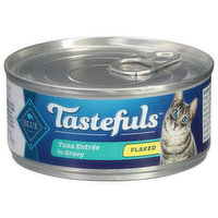 Blue Buffalo Cat Food, Tuna Entree in Gravy, Flaked, Adult - 5.5 Ounce 