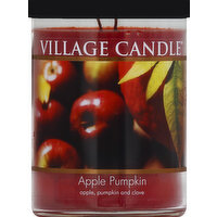 Village Candle Candle, Apple Pumpkin, Glass Cylinder