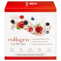 youtheory Collagen, Liquid, Natural Berry Flavor - 12 Each 