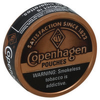 Copenhagen Smokeless Tobacco, Original, Pouches - 0.82 Ounce 