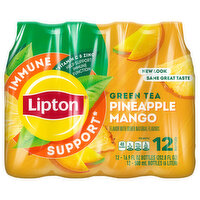 Lipton Green Tea, Pineapple Mango - 12 Each 