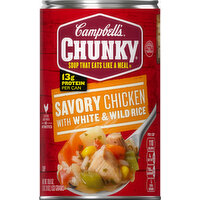 Campbell's Soup, Savory Chicken with White & Wild Rice - 18.8 Ounce 