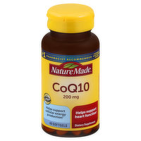 Nature Made CoQ10, 200 mg, Softgels - 40 Each 