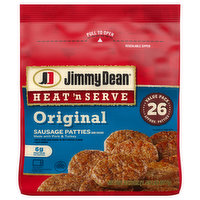 Jimmy Dean Sausage Patties, Original, Value Pack - 23.9 Ounce 