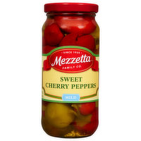 Mezzetta Cherry Peppers, Sweet, Mild - 16 Fluid ounce 