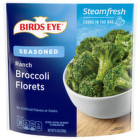 Birds Eye Broccoli Florets, Seasoned, Ranch - 9.5 Ounce 