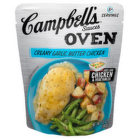 Campbell's Oven Sauces, Creamy Garlic Butter Chicken - 12 Ounce 