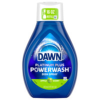 Dawn Dish Spray, Platinum, Powerwash, Apple Scent - 16 Fluid ounce 