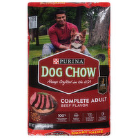 Dog Chow Dog Food, Smart Value, Beef Flavor, Complete Adult - 18.5 Pound 