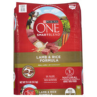 Purina One Natural Dry Dog Food, SmartBlend Lamb & Rice Formula - 31.1 Pound