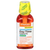 TopCare Daytime Cold & Flu, Maximum Strength Relief, Severe, Original Flavor