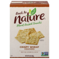 Back to Nature Crackers, Crispy Wheat - 8 Ounce 