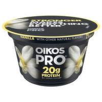Oikos Yogurt, Vanilla, Cultured, Ultra-Filtered Milk - 5.3 Ounce 