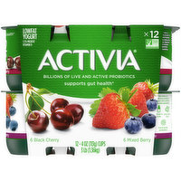 YOGUR ACTIVIA DESNATADO 0% NATURAL 4x125GR - Yogures - Lácteos y quesos -  Super Eko