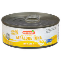 Brookshire's Albacore Tuna, in Water, Solid White, Wild Caught - 5 Ounce 