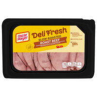 Oscar Mayer Roast Beef, Slow Roasted - 7 Ounce 