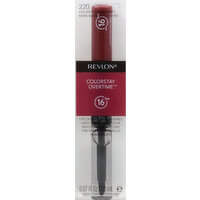 Revlon Lipcolor, Moisturizing Topcoat, Unlimited Mulberry 220 - 0.07 Ounce 