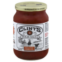 Clint's Salsa, Texas, Roasted Serrano - 16 Ounce 