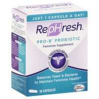 RepHresh Pro-B Probiotic, Capsules - 30 Each 