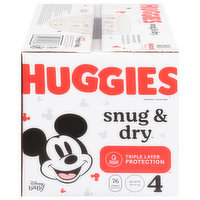 Huggies Diapers, Disney Baby, 4 (22-37 lb) - 76 Each 