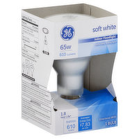 GE Light Bulb, Indoor Floodlight, Soft White, 65 Watts - 1 Each