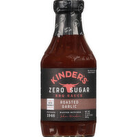 Kinder's BBQ Sauce, Zero Sugar, Roasted Garlic - 17.5 Ounce 