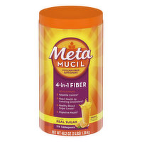 Meta Mucil Fiber, 4-in-1, Orange - 48.2 Ounce