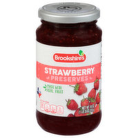 Brookshire's Preserves, Strawberry - 18 Ounce 