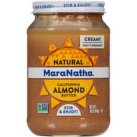 MaraNatha Creamy Natural California Almond Butter - 16 Ounce 